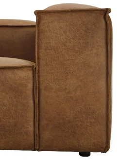 Sofa Rinconera Modular De Cuero Reciclado Lennon