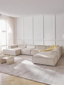 Sofa Rinconera Modular De Pana Lennon