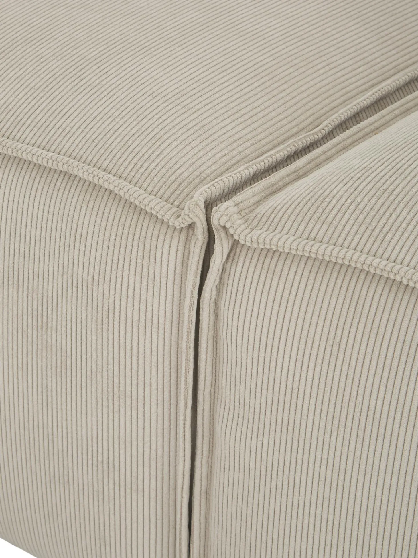 Sofa Rinconera Modular De Pana Lennon (4 Plazas)