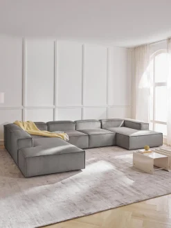 Sofa Rinconera Modular De Pana Lennon
