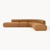Sofa Rinconera Modular En Tejido Boucle Sofia (4 Plazas)