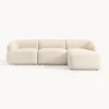 Sofa Rinconera Modular En Tejido Boucle Sofia (3 Plazas)