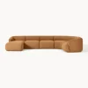 Sofa Rinconera Modular En Tejido Boucle Sofia