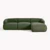 Sofa Rinconera Modular En Tejido Boucle Sofia (3 Plazas)