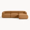 Sofa Rinconera Modular En Tejido Boucle Sofia (3 Plazas)