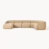 Sofa Rinconera Modular En Tejido Boucle Sofia