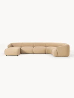 Sofa Rinconera Modular En Tejido Boucle Sofia