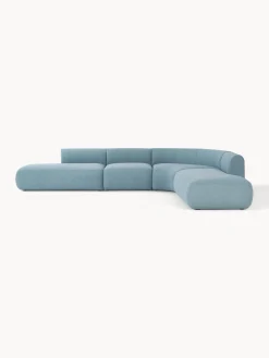Sofa Rinconera Modular En Tejido Boucle Sofia (4 Plazas)