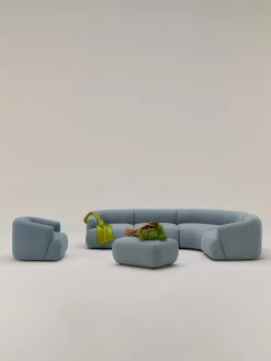 Sofa Rinconera Modular En Tejido Boucle Sofia (4 Plazas)