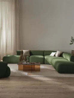 Sofa Rinconera Modular En Tejido Boucle Sofia (4 Plazas)