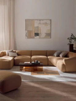 Sofa Rinconera Modular En Tejido Boucle Sofia