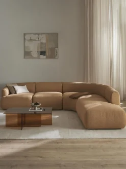 Sofa Rinconera Modular En Tejido Boucle Sofia (4 Plazas)