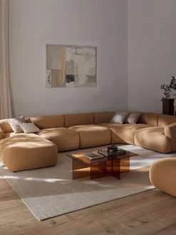 Sofa Rinconera Modular En Tejido Boucle Sofia