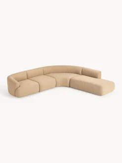 Sofa Rinconera Modular En Tejido Boucle Sofia (4 Plazas)