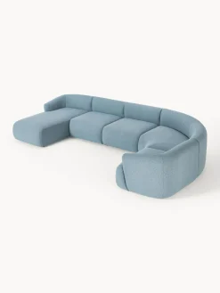 Sofa Rinconera Modular En Tejido Boucle Sofia