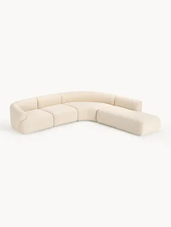 Sofa Rinconera Modular En Tejido Boucle Sofia (4 Plazas)