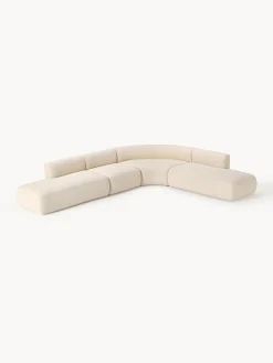 Sofa Rinconera Modular En Tejido Boucle Sofia (4 Plazas)