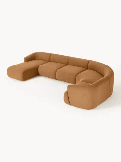 Sofa Rinconera Modular En Tejido Boucle Sofia