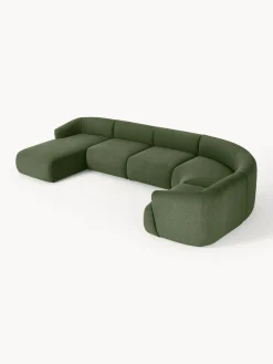 Sofa Rinconera Modular En Tejido Boucle Sofia
