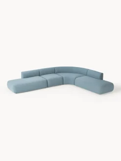 Sofa Rinconera Modular En Tejido Boucle Sofia (4 Plazas)