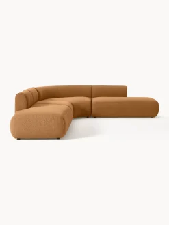 Sofa Rinconera Modular En Tejido Boucle Sofia (4 Plazas)