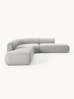 Sofa Rinconera Modular En Tejido Boucle Sofia (4 Plazas)