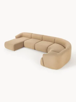 Sofa Rinconera Modular En Tejido Boucle Sofia