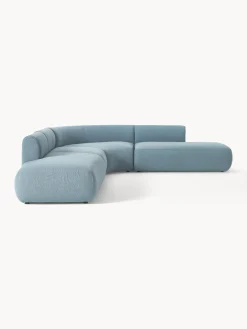 Sofa Rinconera Modular En Tejido Boucle Sofia (4 Plazas)