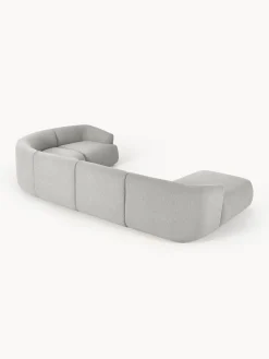 Sofa Rinconera Modular En Tejido Boucle Sofia