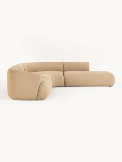 Sofa Rinconera Modular En Tejido Boucle Sofia (4 Plazas)