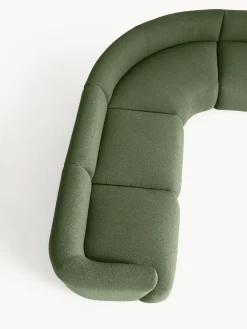 Sofa Rinconera Modular En Tejido Boucle Sofia (4 Plazas)