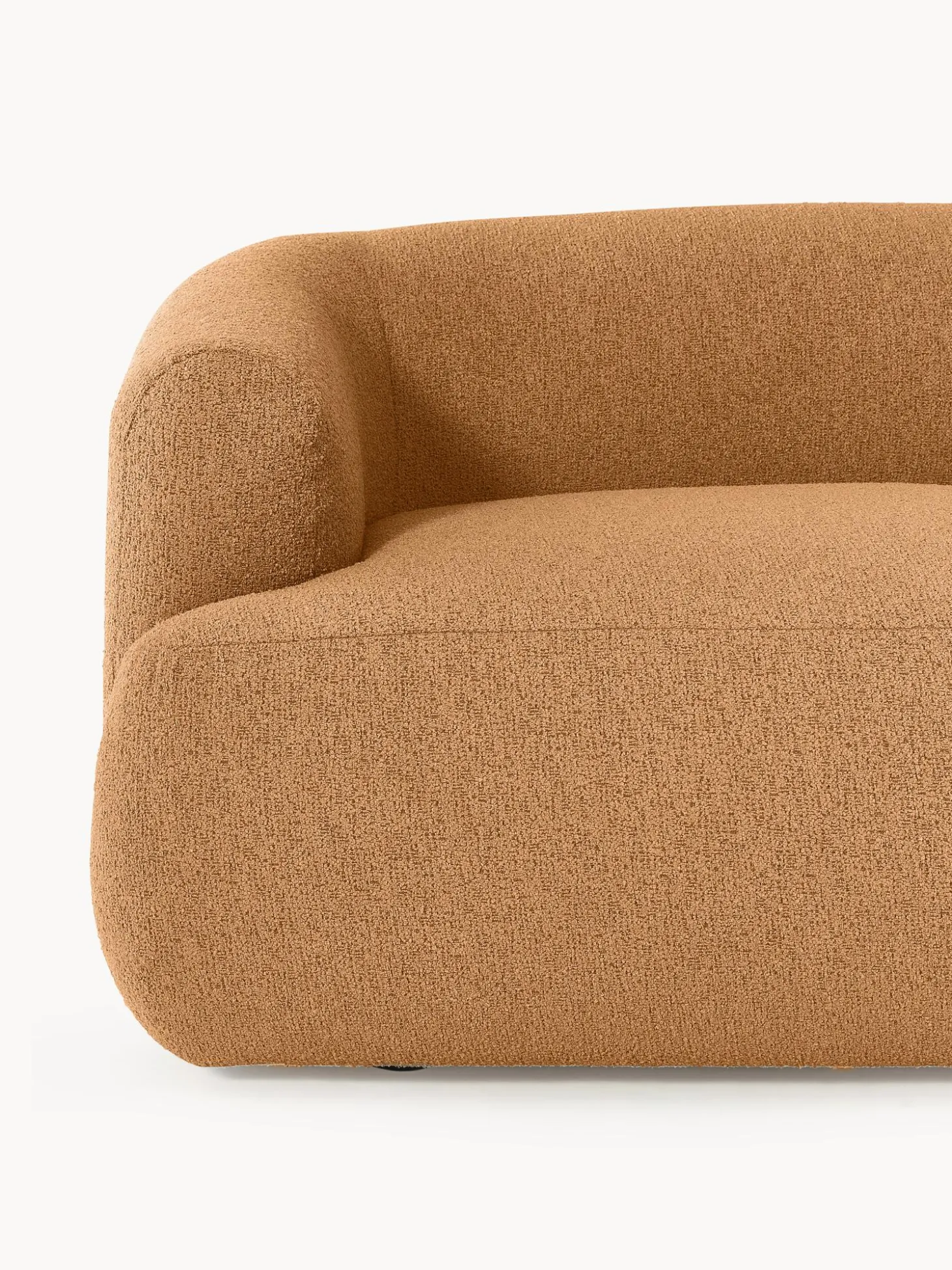 Sofa Rinconera Modular En Tejido Boucle Sofia (4 Plazas)