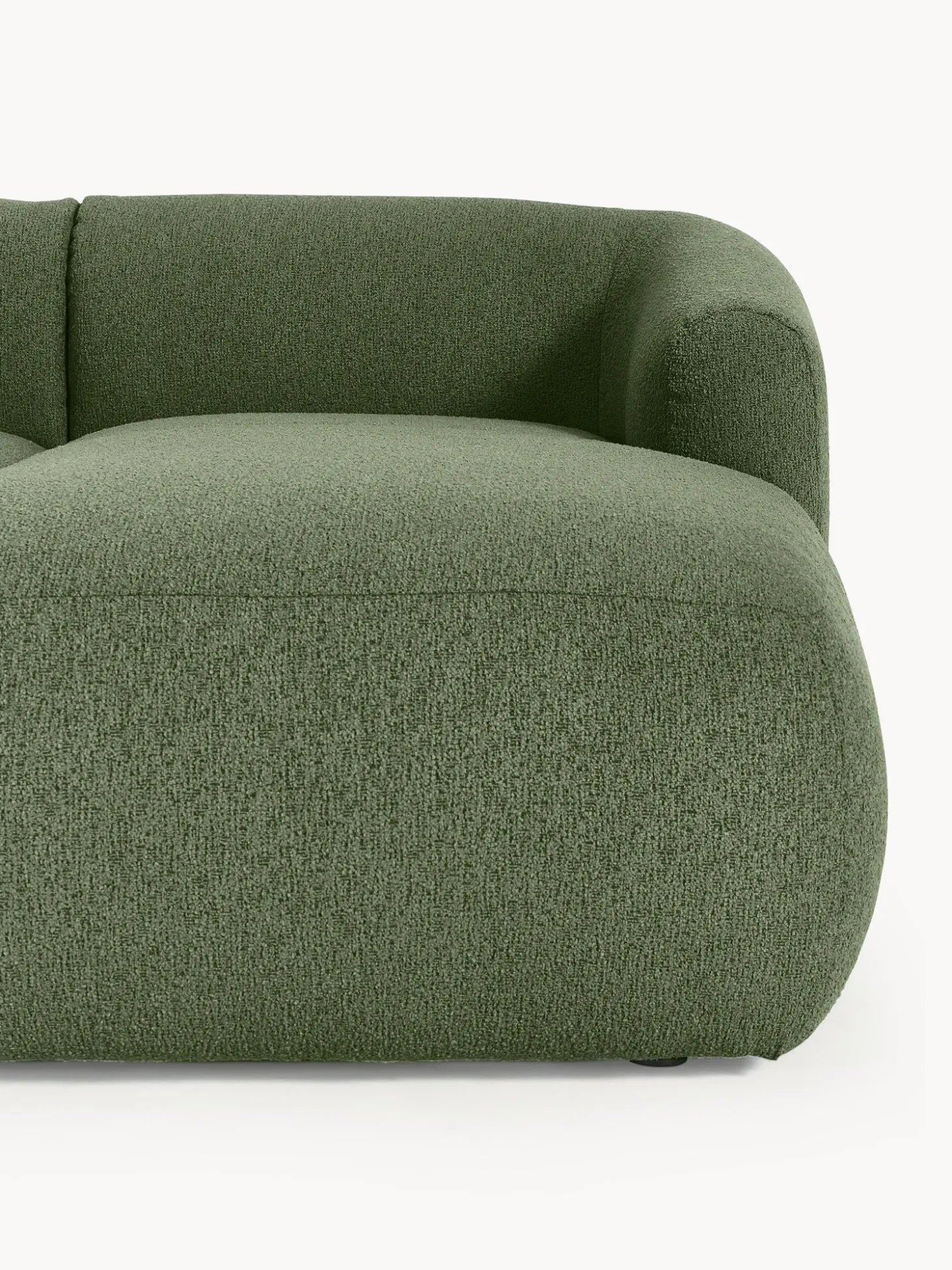 Sofa Rinconera Modular En Tejido Boucle Sofia (3 Plazas)