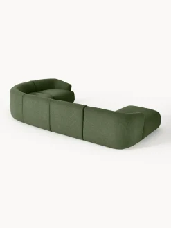 Sofa Rinconera Modular En Tejido Boucle Sofia