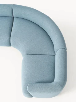 Sofa Rinconera Modular En Tejido Boucle Sofia (4 Plazas)