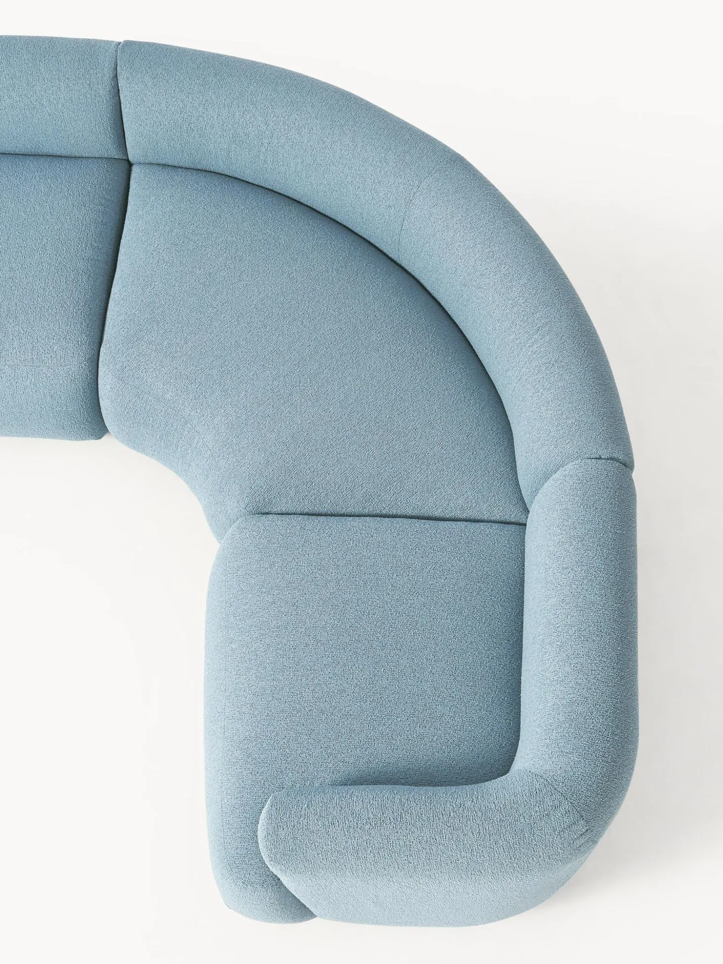 Sofa Rinconera Modular En Tejido Boucle Sofia (4 Plazas)