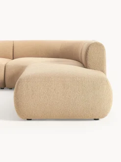 Sofa Rinconera Modular En Tejido Boucle Sofia (4 Plazas)