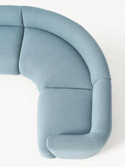 Sofa Rinconera Modular En Tejido Boucle Sofia