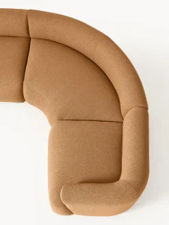 Sofa Rinconera Modular En Tejido Boucle Sofia (4 Plazas)