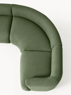 Sofa Rinconera Modular En Tejido Boucle Sofia (4 Plazas)