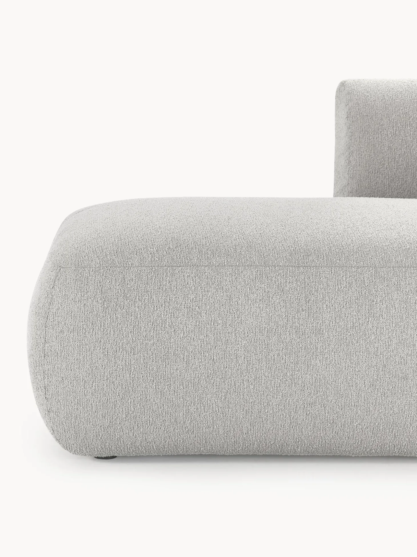 Sofa Rinconera Modular En Tejido Boucle Sofia (4 Plazas)