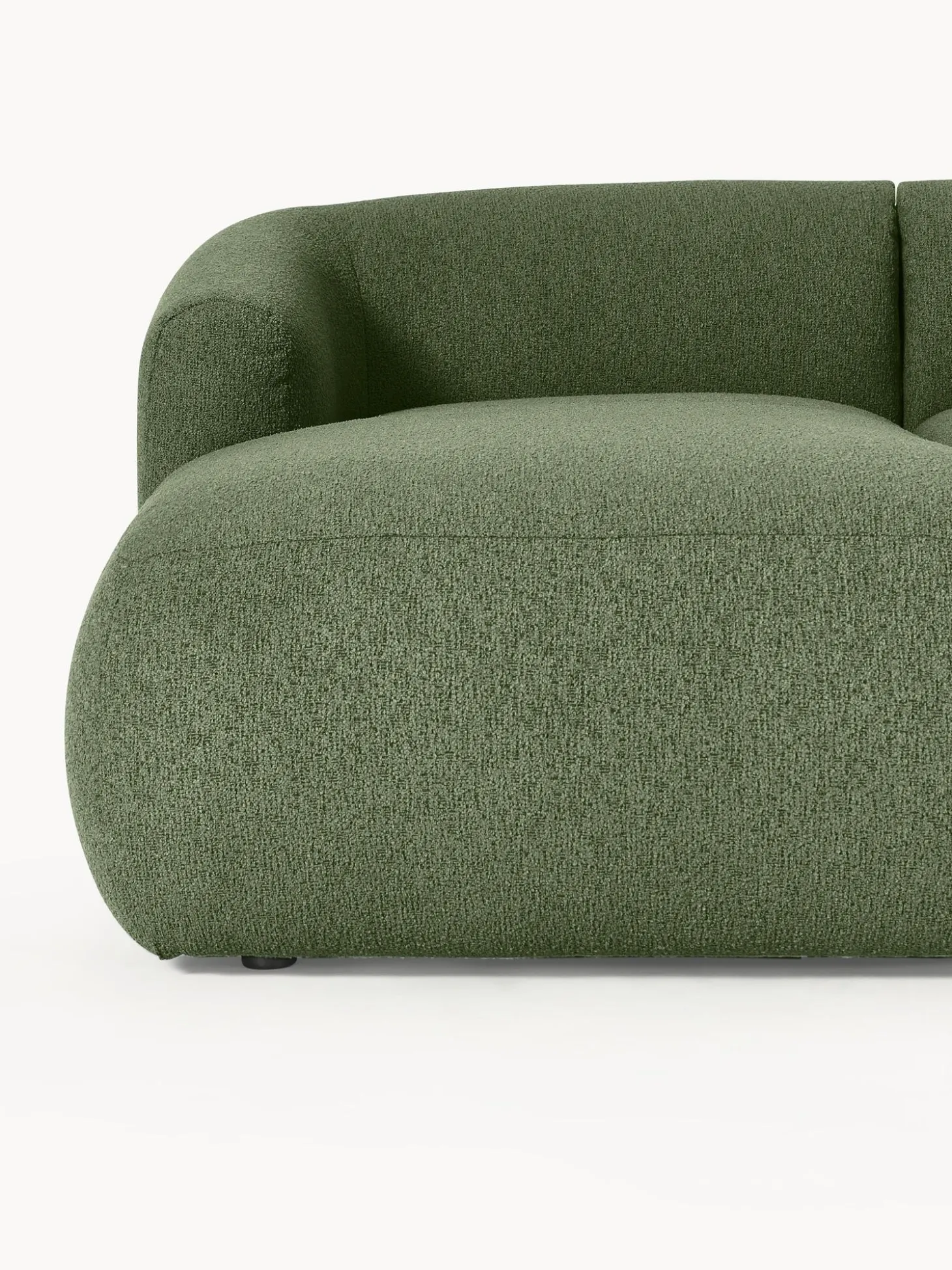 Sofa Rinconera Modular En Tejido Boucle Sofia