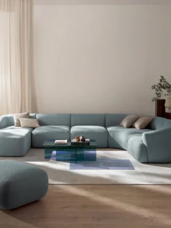 Sofa Rinconera Modular En Tejido Boucle Sofia