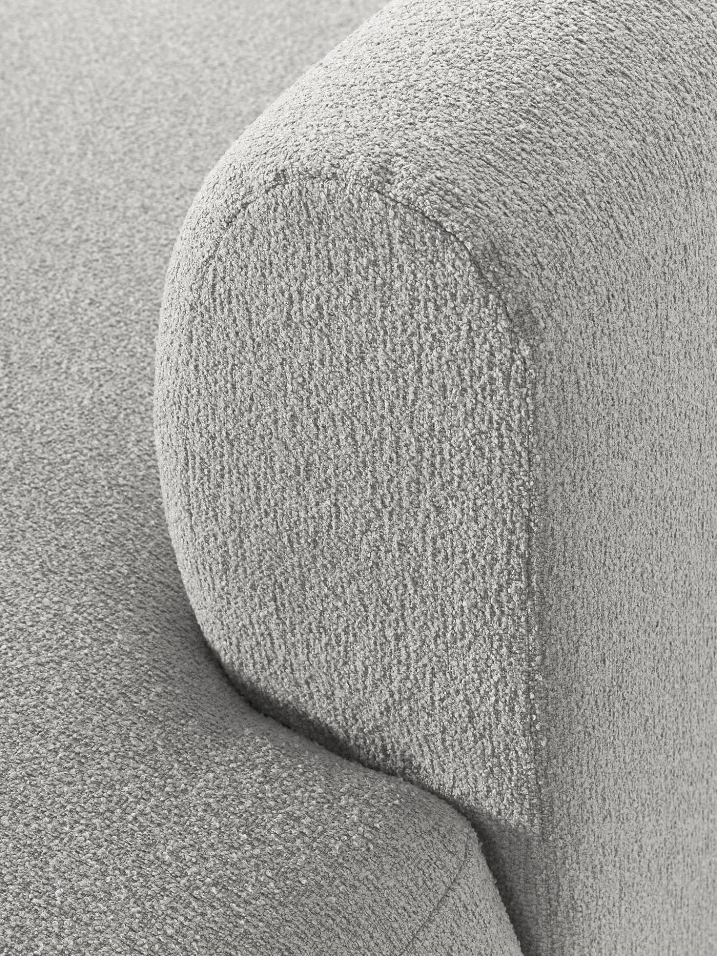 Sofa Rinconera Modular En Tejido Boucle Sofia (4 Plazas)