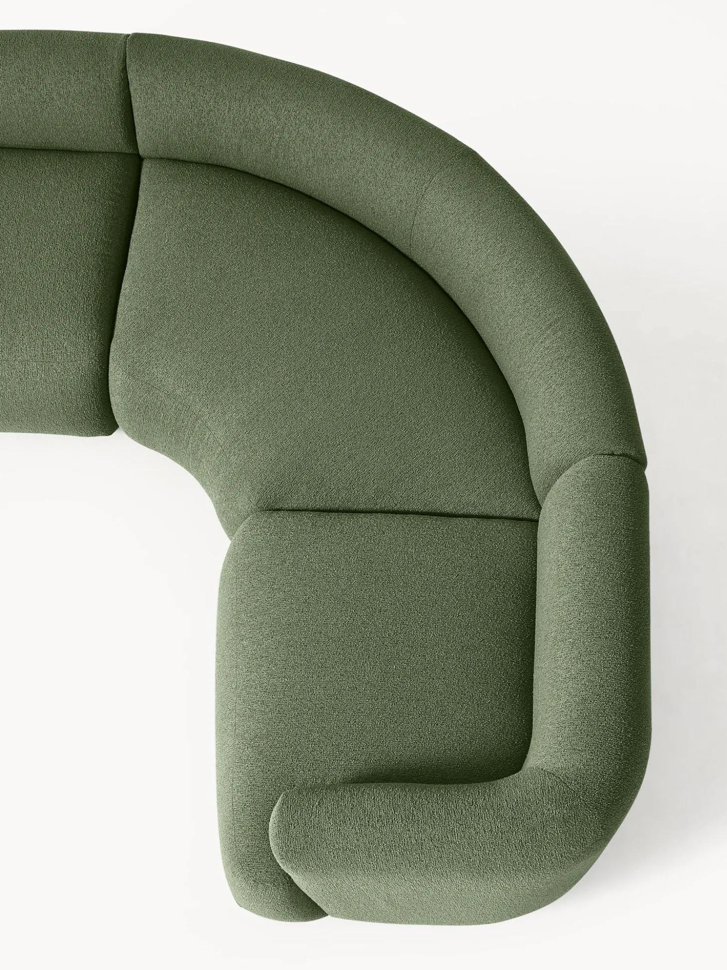 Sofa Rinconera Modular En Tejido Boucle Sofia