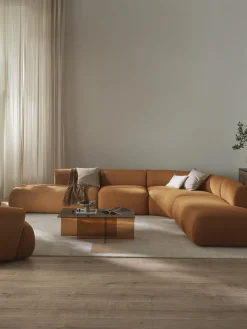 Sofa Rinconera Modular En Tejido Boucle Sofia (4 Plazas)