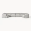 Sofa Rinconera Modular Grande En Tejido Boucle Sofia