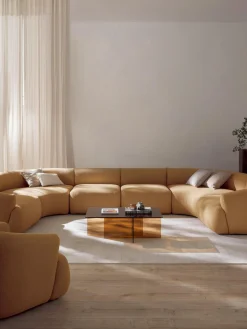 Sofa Rinconera Modular Grande En Tejido Boucle Sofia