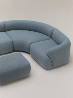 Sofa Rinconera Modular Grande En Tejido Boucle Sofia