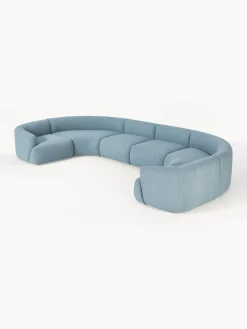 Sofa Rinconera Modular Grande En Tejido Boucle Sofia